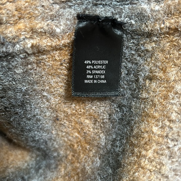 Worthington X Jason Bolden Womens Multi Ombre Striped Sleeveless Dress Size L - Picture 6 of 15